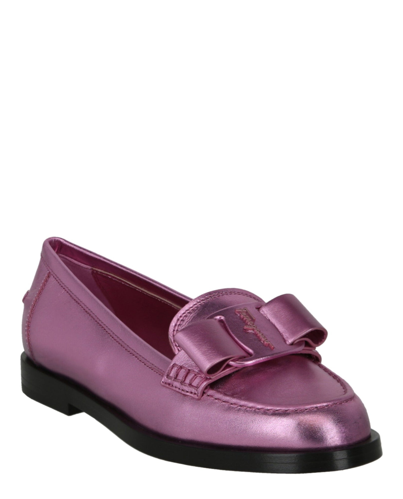 Ferragamo | Viva Metallic Loafers