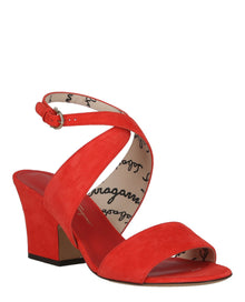 Ferragamo | Sheena Suede Heel Sandals