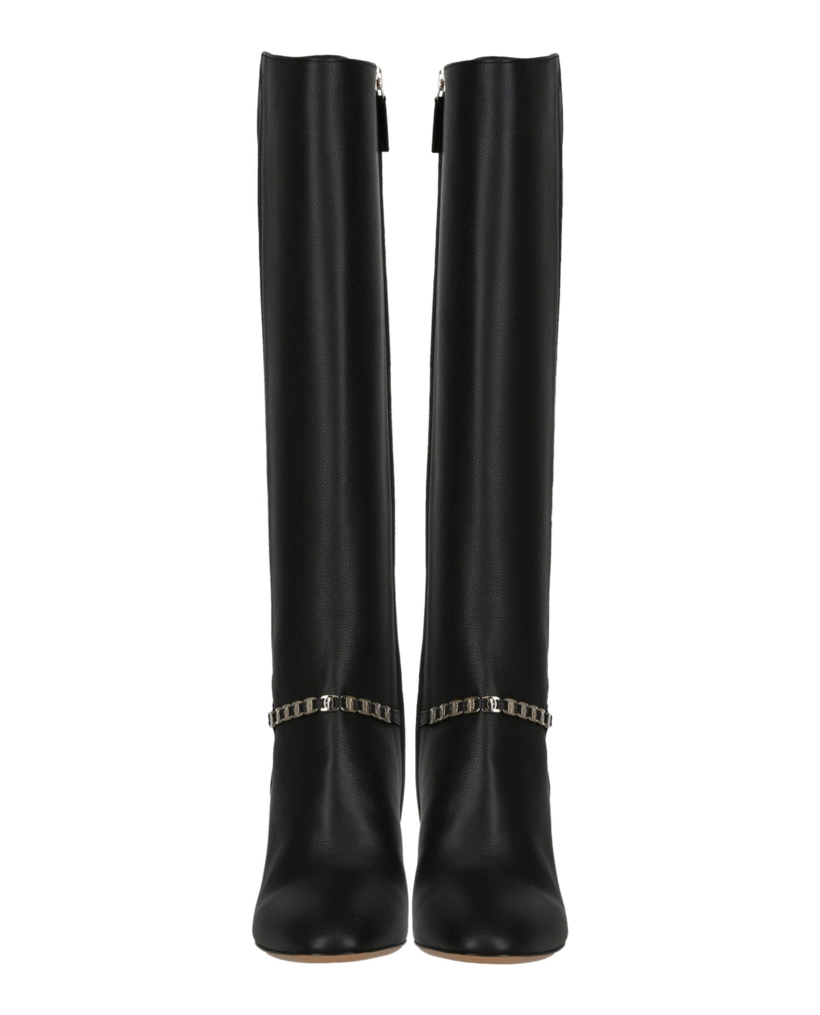 Ferragamo | Triba Leather Knee-High Boots