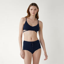 Rib Bra | Navy