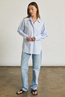 Oversized Long Sleeve Shirt - Almina Concept