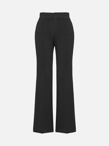 Comfortable Flared Trousers | Black
