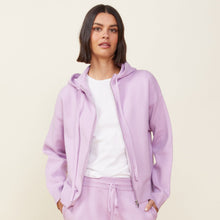 Soft Knit Zip Up Hoody | Women | Lavendula