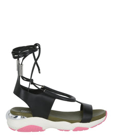 Ferragamo | Lace-Up Flat Sandals