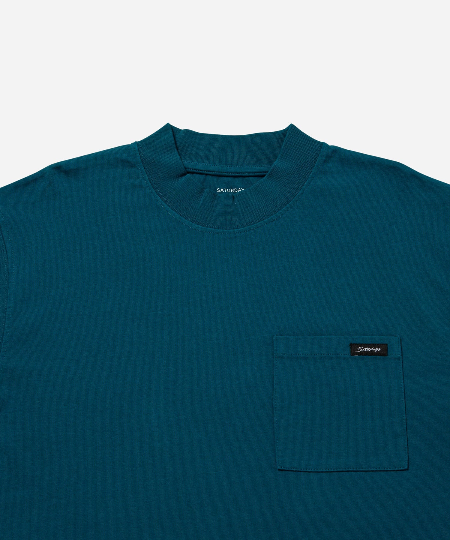 Gulf Coast | Dekalb Heavyweight Mockneck Long Sleeve Tee | Saturdays NYC