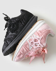 Womens | Expensed Satin Sneaker | Black