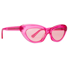 Womens | Cleo Sunglasses | Pink Crystal | Transparent Pink Lenses