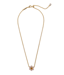Emeline Flower Necklace in Lavender - Loren Hope