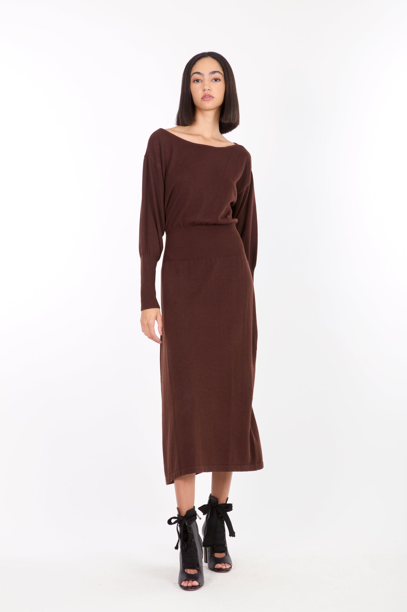 Morgan Dress | Chocolate