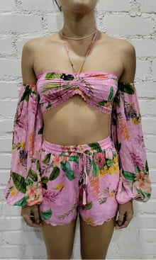 Rococo Sand | Rue Viscose Georgtte Dobby Short | Pink