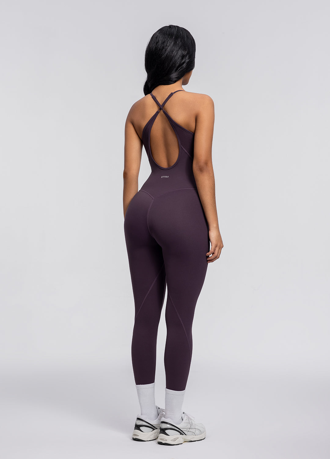 Contrology Crossback Bodysuit | Midnight Plum