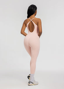 Contrology Crossback Bodysuit | Seashell