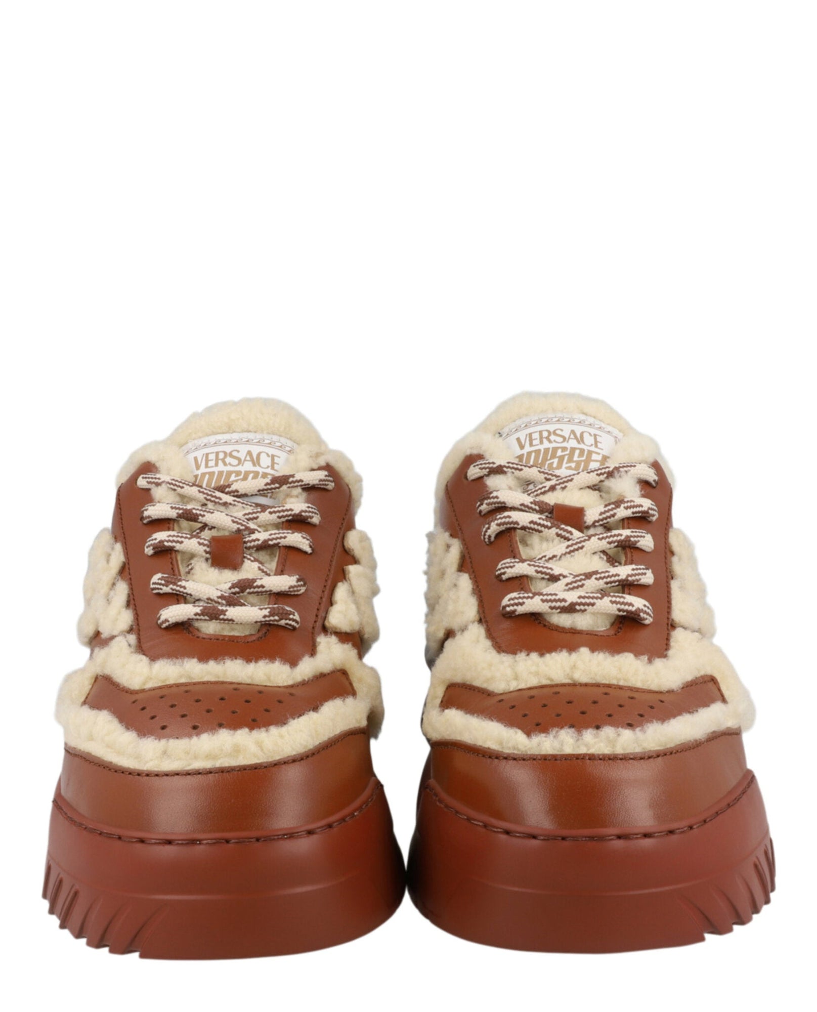 Versace | Odissea Shearling Sneakers