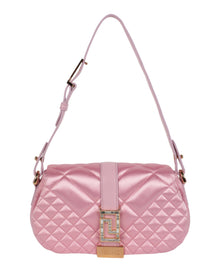 Versace | Greca Goddess Quilted Satin Shoulder Bag