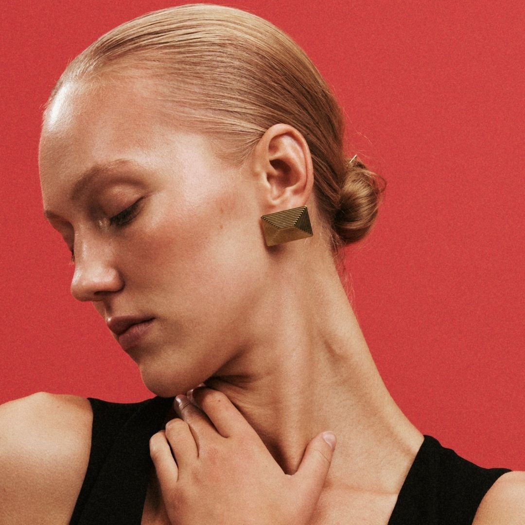 Celeste Earrings | 18K Gold PVD Plated Stainless Steel