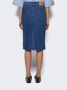 Women | Magda Butrym | Pencil Skirt | Blue