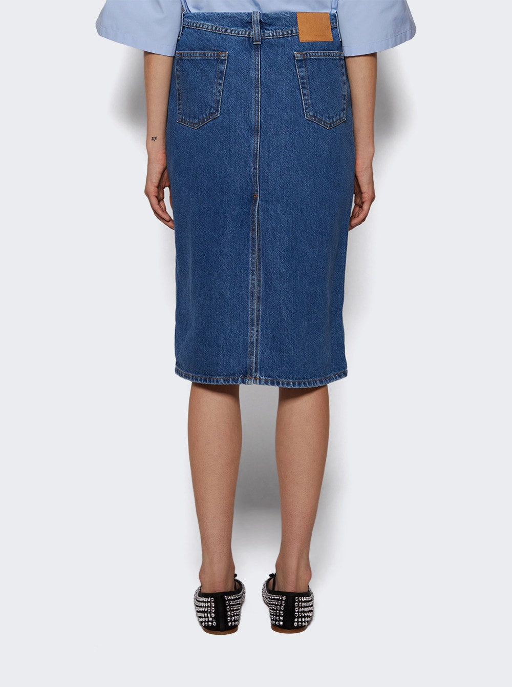 Women | Magda Butrym | Pencil Skirt | Blue