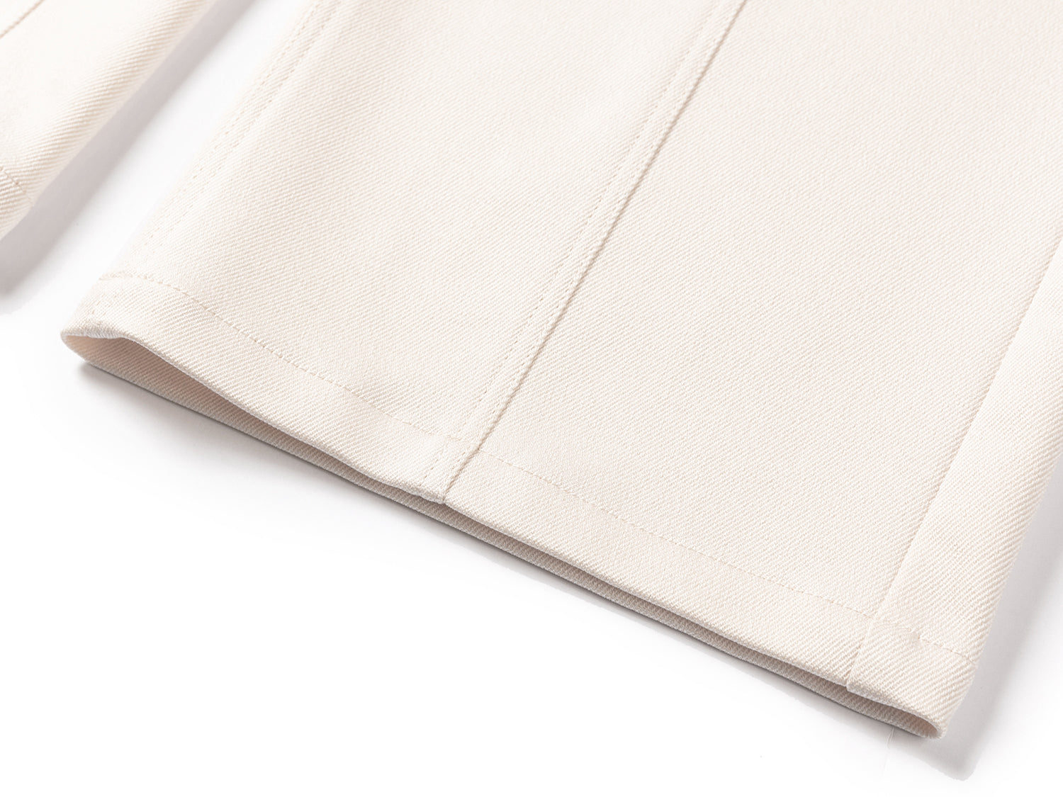 Triacetate Straight-leg Pants | White