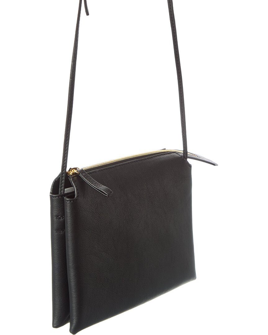 The Row | Womens | Leather Crossbody | Black