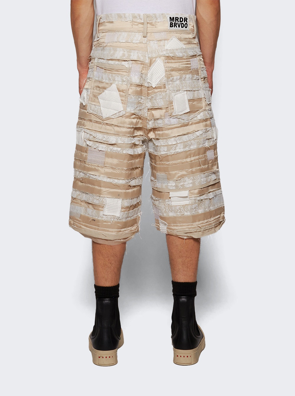 Men | WHO DECIDES WAR | Interwoven Shorts | Cream