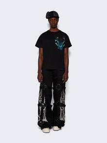 Men | WHO DECIDES WAR | Winged Logo Bondage Pant Coal | Black