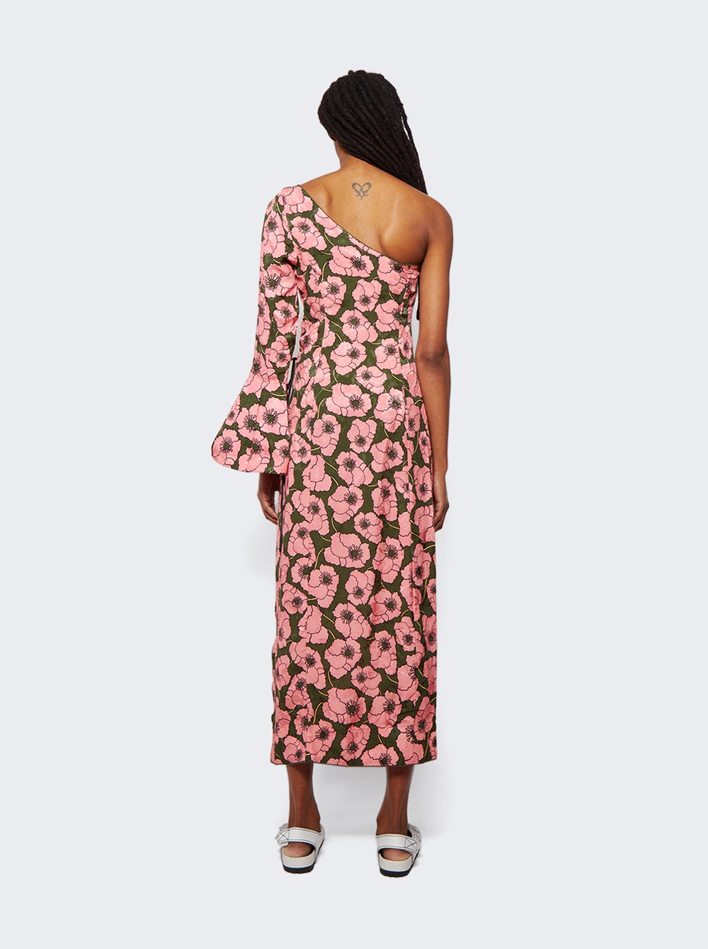 Women | Agua by Agua Bendita | Cadillo Midi Dress | Pink