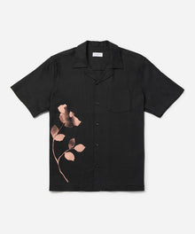 Black | Canty Floral Impressions SS Shirt