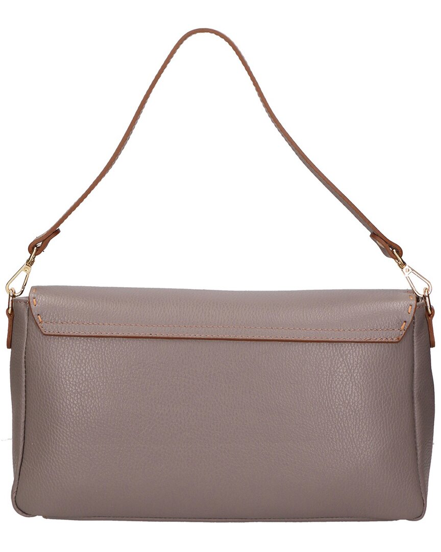 Chiara Ferretti | Womens | Leather Shoulder Bag | Grey