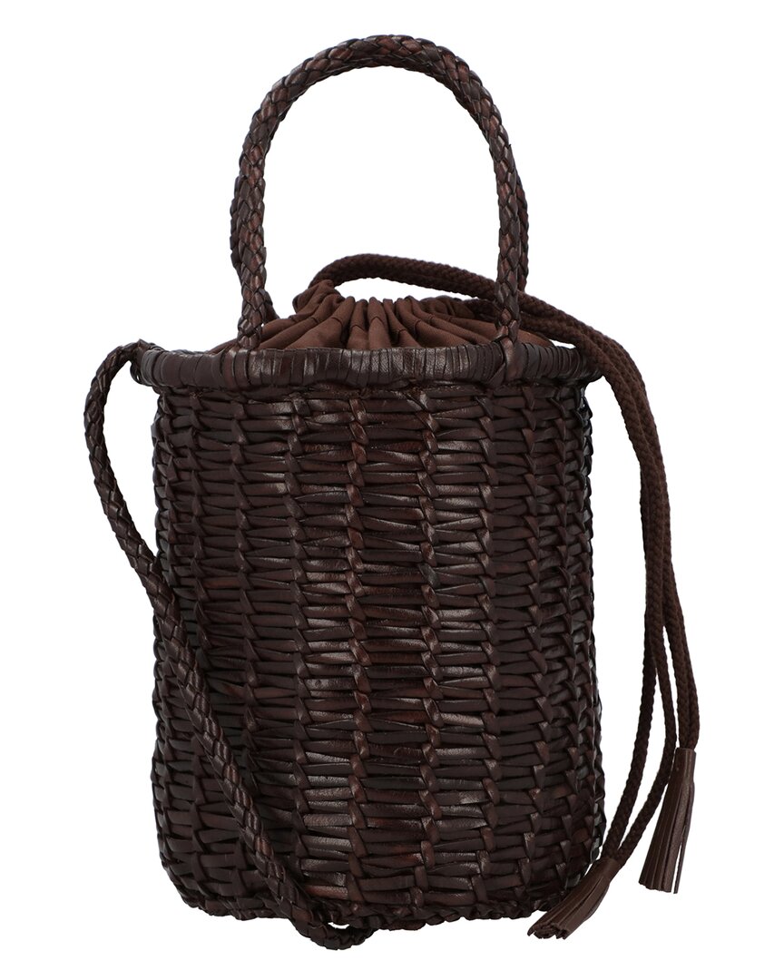 Dragon Diffusion | Unisex | Lina Leather Bucket Bag | Brown