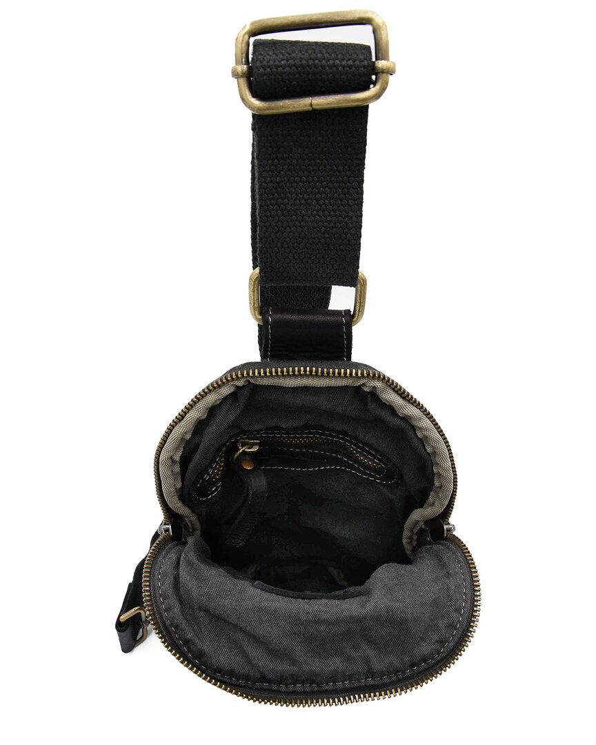 Bolsa Nova | Unisex | Logan Leather Sling Bag | Black