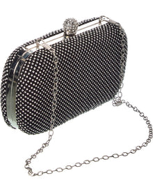 Rene Ruiz | Womens | Chain Clutch | Black