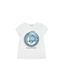Girls | Lola Bunny Jersey T-Shirt | White/Bluette