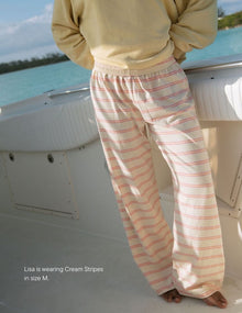 cream stripe