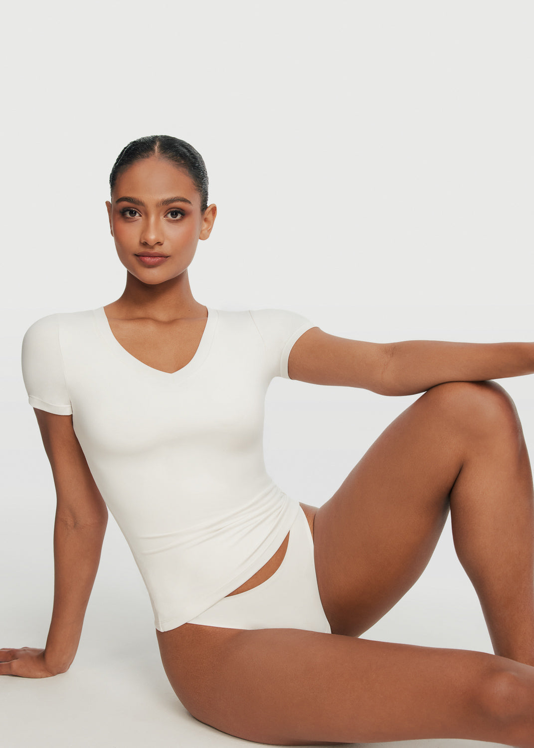 V-Neck T-shirt | White