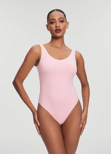Scoop Back Bodysuit | Ballet Pink
