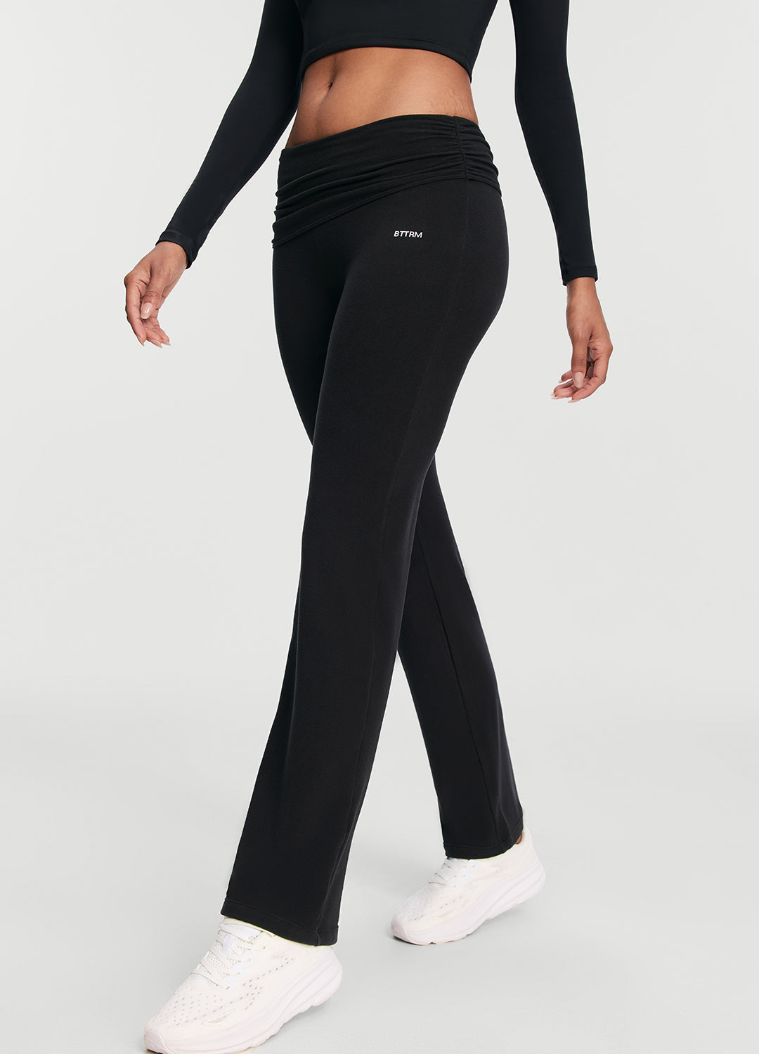 Soft Seamless Lounge Pants | Black