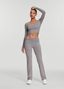 Soft Seamless Lounge Pants | Cool Gray