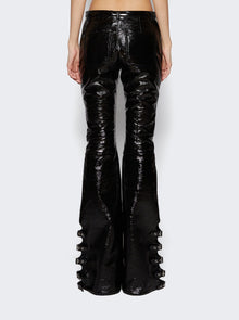 Women | Courrèges | Multi-buckle Bootcut Pants | Black