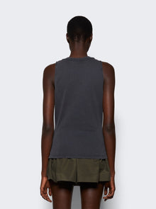Women | Courrèges | Belted Stonewashed Tank Top Stonewashed | Grey