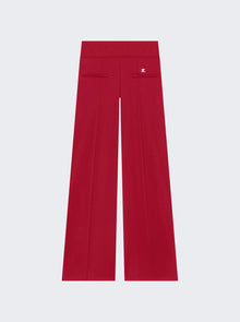Women | Courrèges | Interlock Tracksuit Pants Ruby | Red