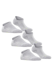 Unisex | Cool Kick 3-Bundle Sneaker Socks | Light Grey
