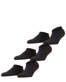 Unisex | Cool Kick 3-Bundle Sneaker Socks | Black