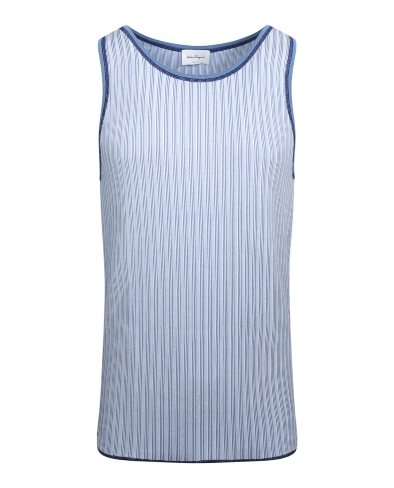 Ferragamo | Striped Knit Tank Top