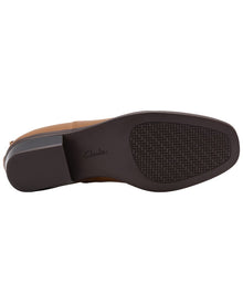 Clarks | Womens | Collection Danyelle Skip Leather Boot | Brown