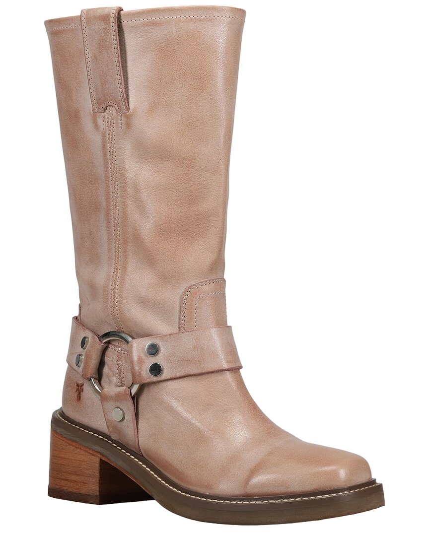 Frye | Womens | Kate Harness Leather Boot | Pink