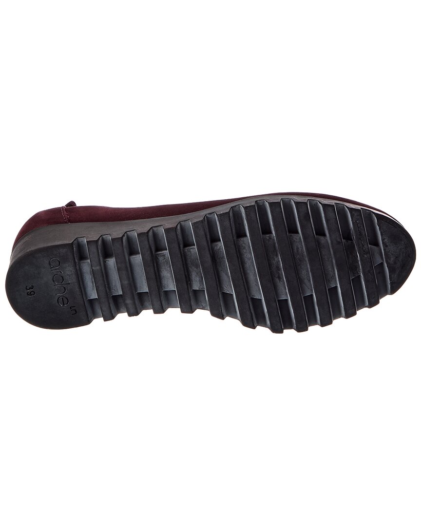 Arche | Womens | Lomiss Leather Flat | Red