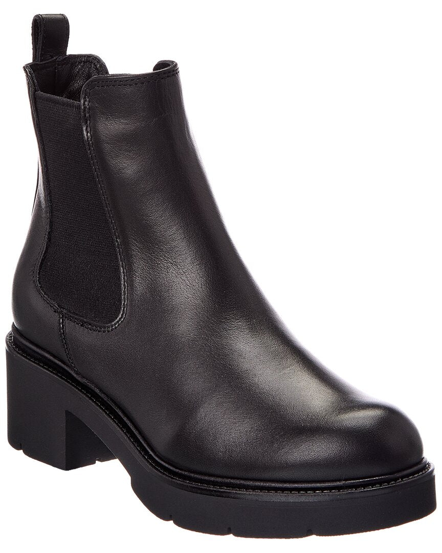 La Canadienne | Womens | Axton Leather Bootie | Black