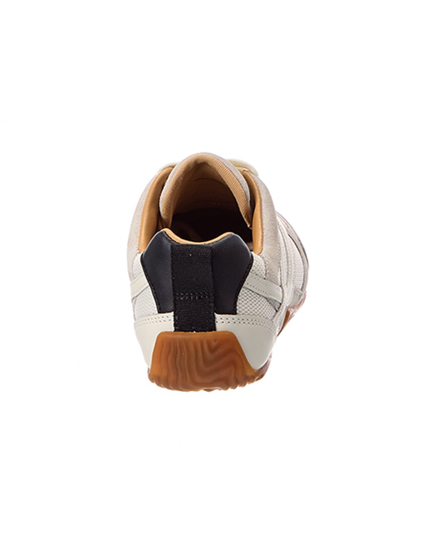 Vince | Womens | Mojave Mesh-B Suede Sneaker | White