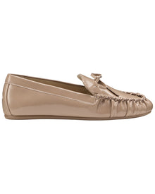 Stuart Weitzman | Womens | Britt Bow Patent Loafer | Brown
