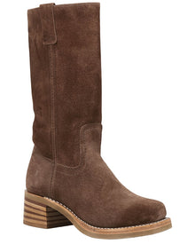 Frye | Womens | Campus 12in Suede Boot | Brown